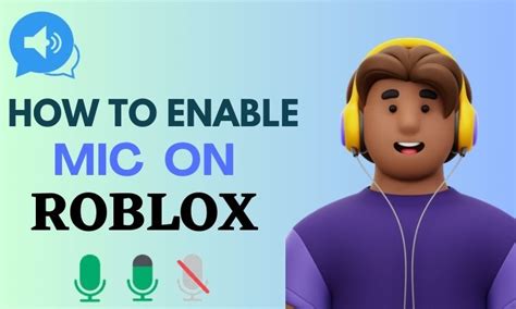 how to turn on microphone on roblox|roblox settings mic turn on.